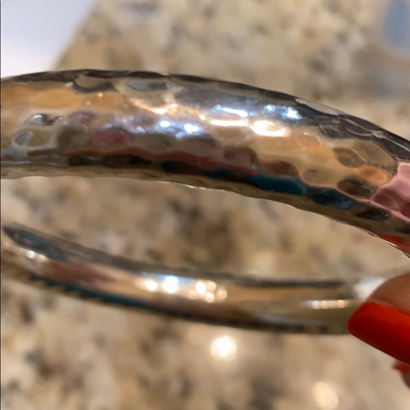 Silver bangle - Picture 2 of 3
